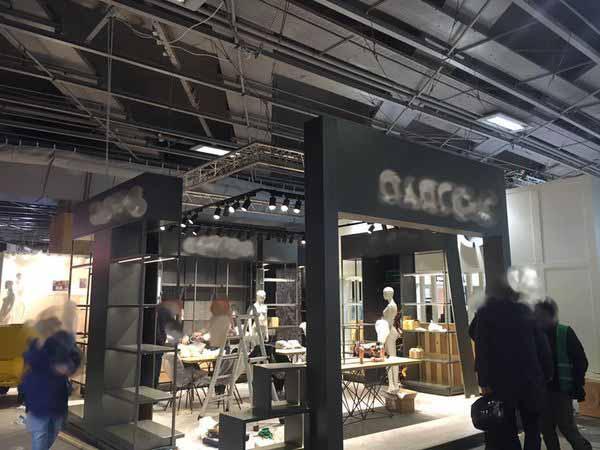 Création stand magasin